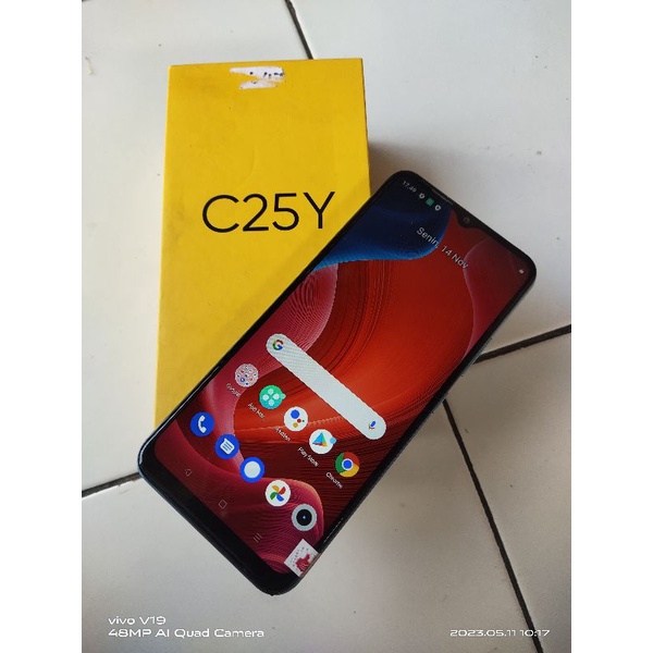 (SECOND) HP Realme c25y ram 4/64 Fullset Segel