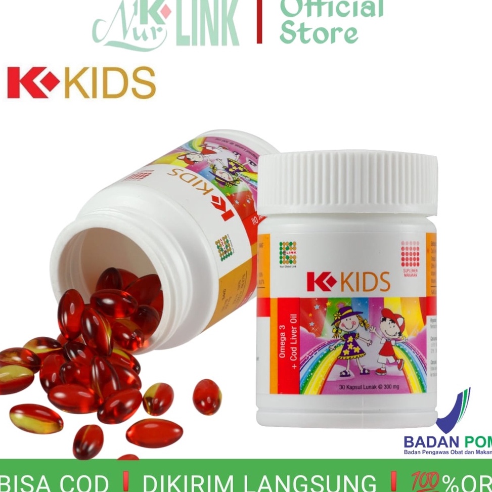 

Terbaru 3.3 MINYAK IKAN OMEGA 3 K OMEGA KIDS ORIGINAL SUPLEMEN TUMBUH KEMBANG OTAK ANAK ANAK