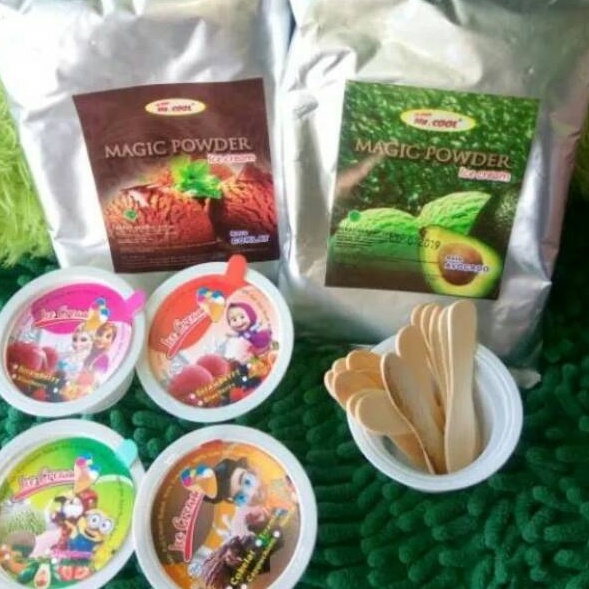 

❄️ READY STOK ❄️ PAKET ES KRIM BUBUK 250 GRM MR.COOL CUP PUTIH