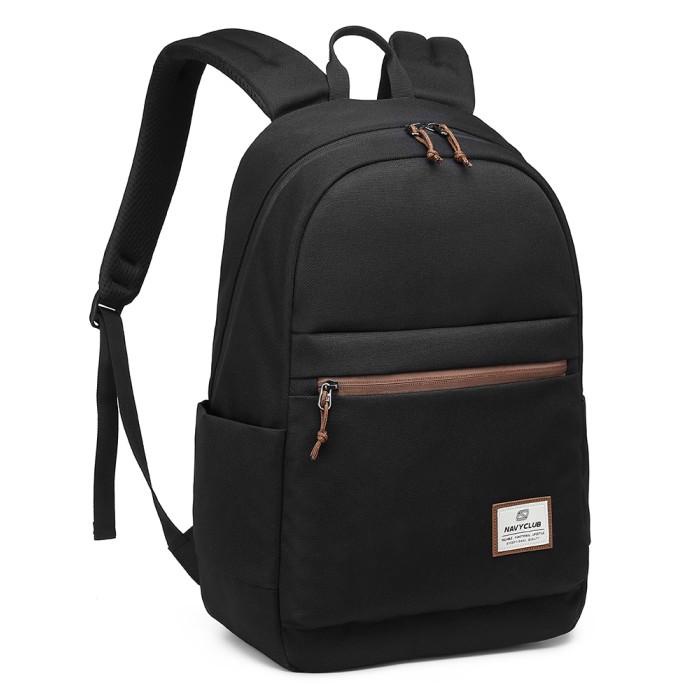 Navy Club Tas Ransel Pria Kasual FCIJ Backpack Daypack 14 Inch Canvas