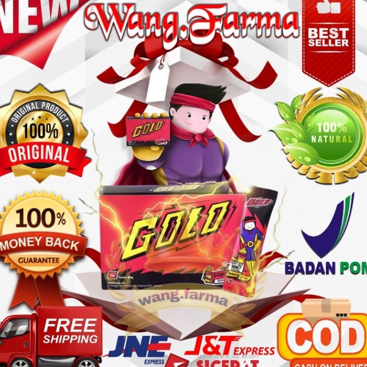 

Terlaku... Golo Mister Golo Stamina Pria Herbal Serbuk Royal Jelly Madu BPOM