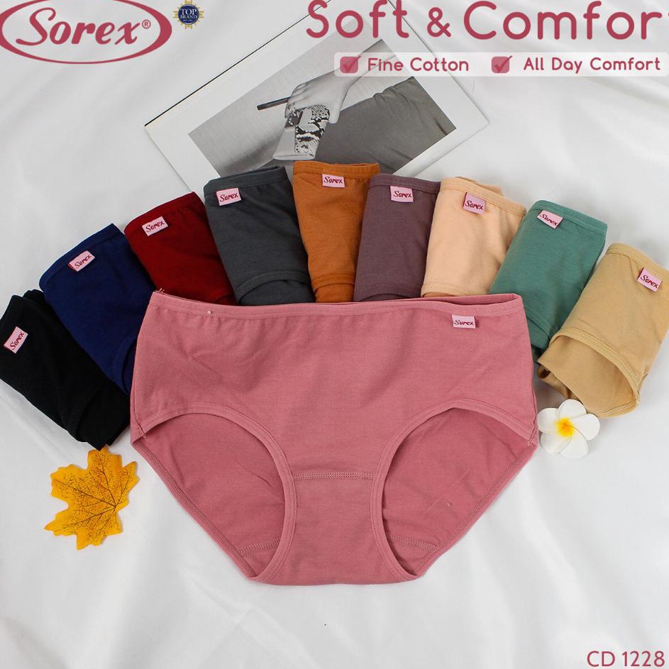 DISKON✅ CD SOREX 1228 MAXI |CELANA DALAM WANITA SOREX - CD SOREX MAXI KATUN - SOREX CD BASIC CUTTING
