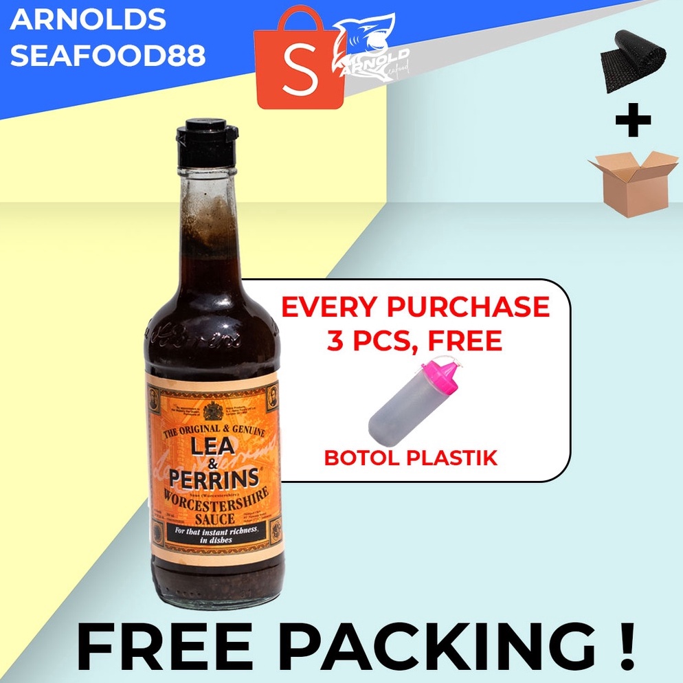 

[Miliki] Lea & Perrins Sauce English 284ml / Saus Kecap Inggris Worcestershire / PROMO BUNDLING / PROMO MURAH / PROMO LEA PERRINS 76
