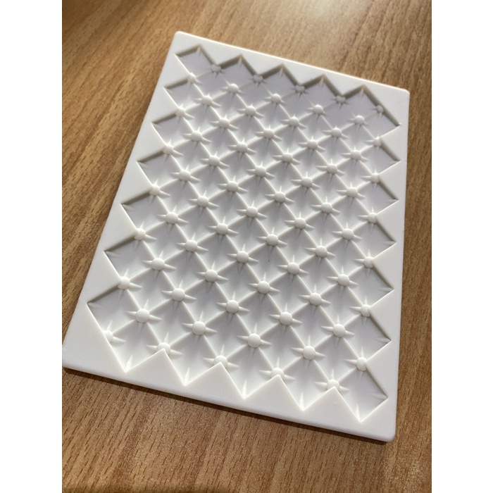 

Terlaris Cutting Mat Silicone Lace Mat 13X17.5 Cm / (52) Cetakan Fondant