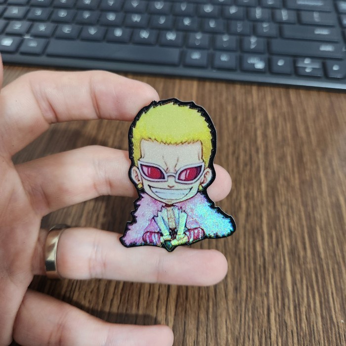 

Sticker Hologram Anime - PSH1806 - One Piece - Doflamingo