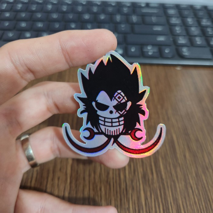 

Sticker Hologram Anime - PSH1793 - One Piece - Logo Dragon