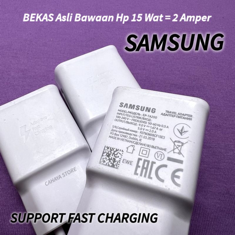 Adaptor Smssng Orisinil Resmi Copotan Type M31 M32 M40 M41 M42 M43 M50 M52 M60 S8 S8+ S9 S9+ Plus S2
