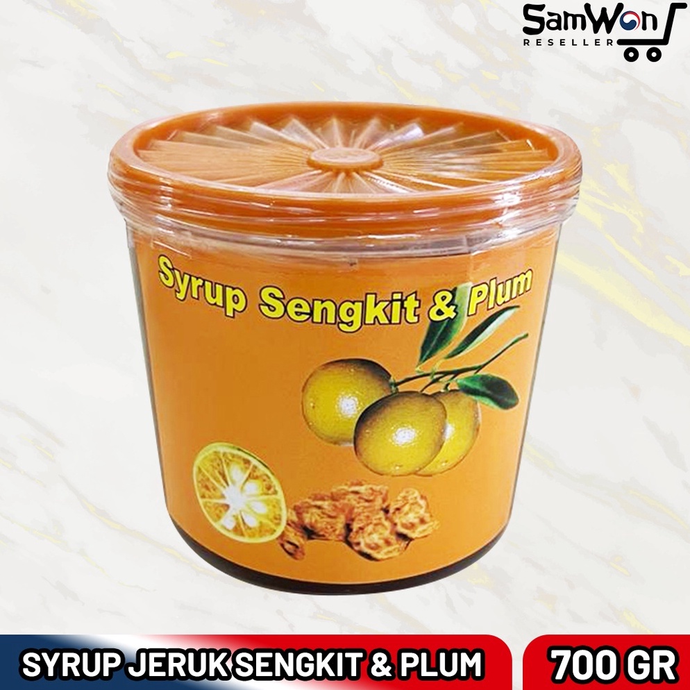 

READY E91 Sirup Buah Jeruk Sengkit Plum (Asli Syrup Pontianak) 700gr ㆀ