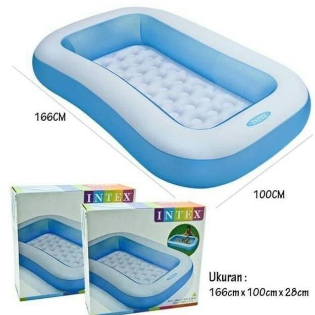 Intex Kolam Renang Anak - Kolam Mandi Anak - Kolam Renang Karet Jumbo