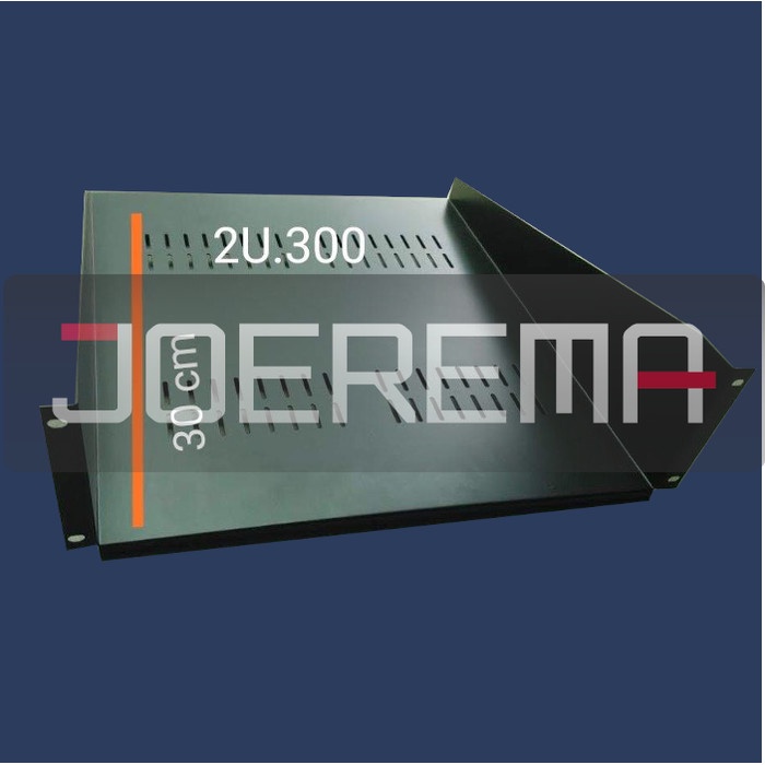 Haoacab Cantilever (tatakan) Shelf 2U 300mm for Wallmount server Rack