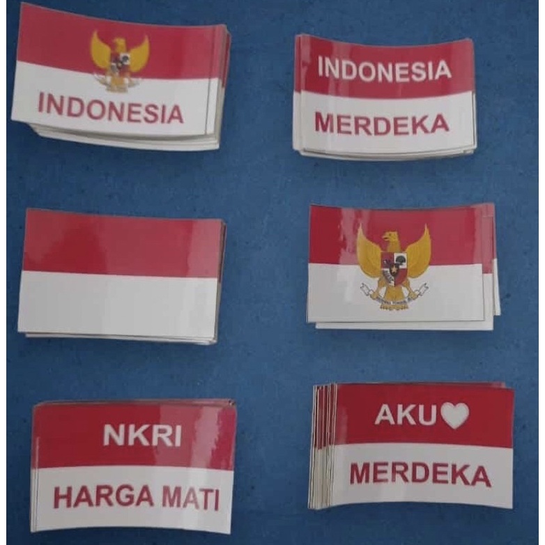 

STIKER PIPI KEMERDEKAAN BENDERA MERAH PUTIH