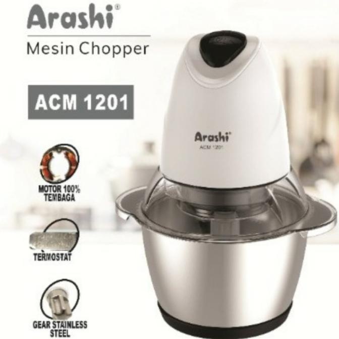 ARASHI FOOD CHOPPER | FOOD PROCESSOR | BLENDER CHOPPER ACM 1201