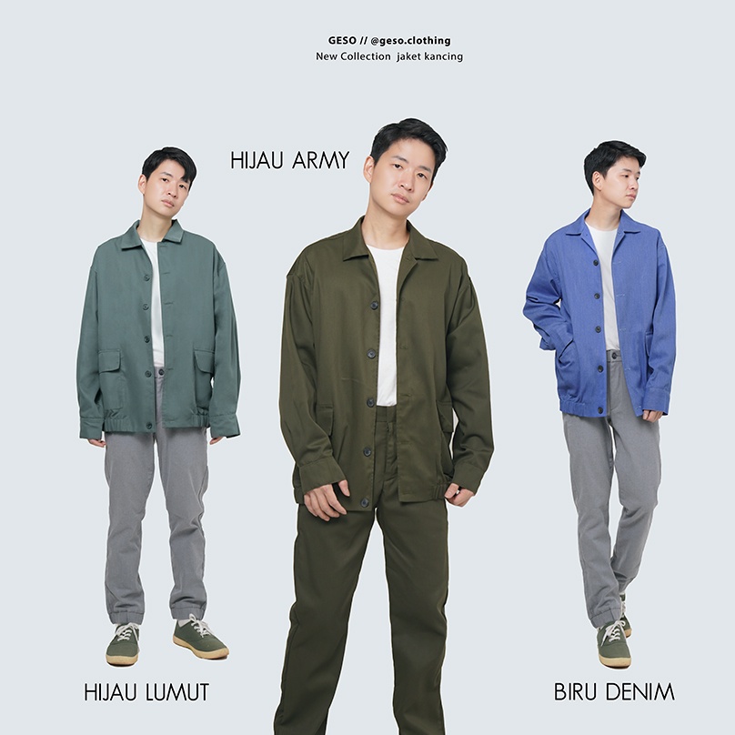 NEW - GESO JAKET KANCING