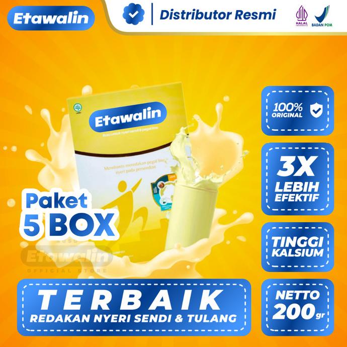 

Susu Etawalin Original Menyembuhkan Nyeri Sendi dan Tulang Linu 5 Box