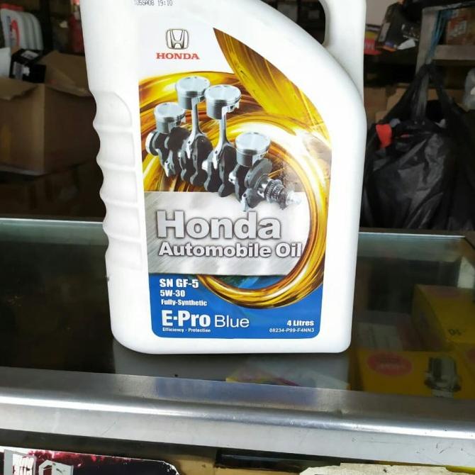Oli Mesin Mobil Honda Epro E-pro Blue 4 liter Asli Ori