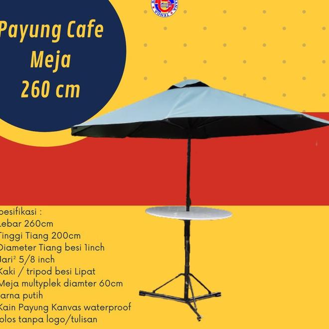 Tenda Payung Cafe Meja
