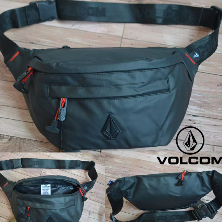 LANGSUNG KIRIM|| TAS VOLCOM WAISTBAG VOLCOM TAS SELEMPANG VOLCOM WATERPROOF