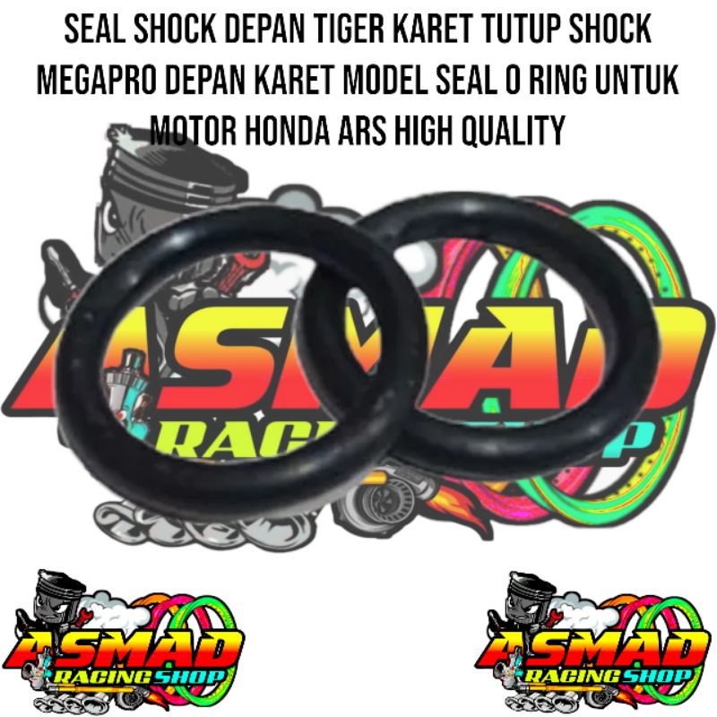 Seal Shock Depan Tiger Karet Tutup Shock Megapro Depan Karet Model Seal O Ring Untuk Motor Honda ARS
