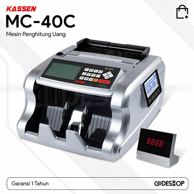Mesin Hitung Uang Kassen MC-40C MC40C MC40C