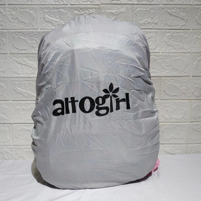 TAS RANSEL SEKOLAH ANAK CEWEK ALTO GIRL BACKPACK PEREMPUAN SILVER GIRL