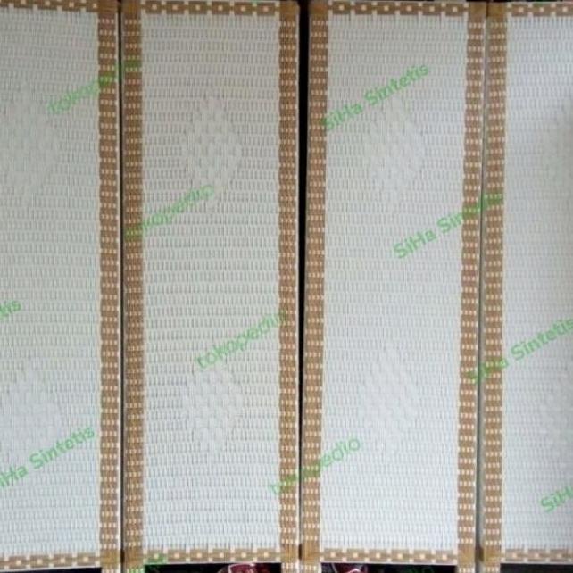 Promo Sketsel Partisi Penyekat Ruangan Portable Rotan Sintetis