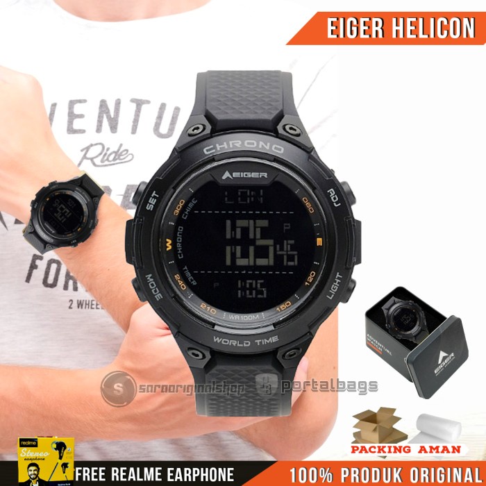 Terlaris Eiger Helicon Watch - Jam Tangan Pria - Original