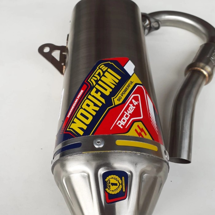 Terlaris Knalpot Norifumi Rocket 4 Klx 140 Original