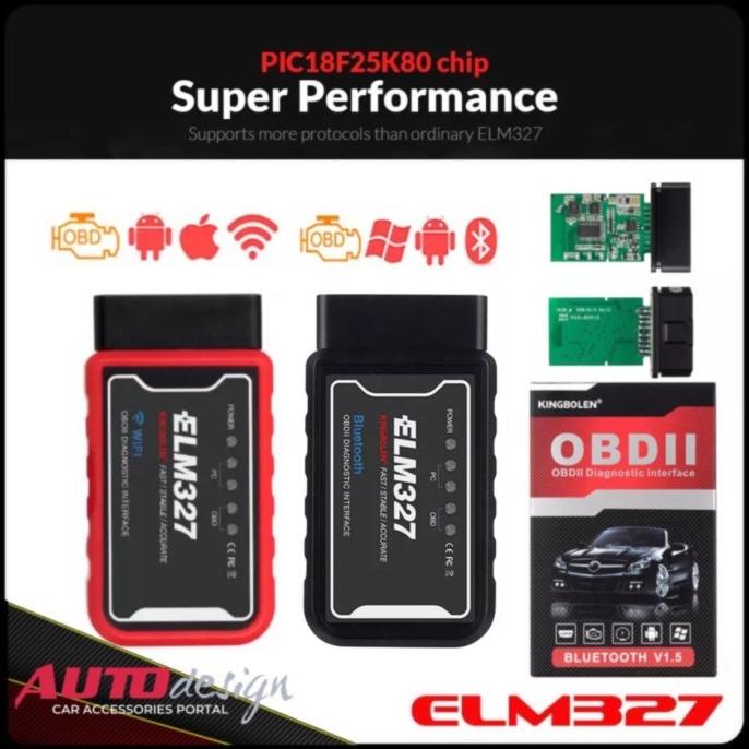 Original Chip /OBDII OBD2/ELM327 V1.5 / WIFI