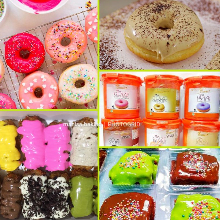 

New Arrival ELMER DIP GLAZE 1 KG 100 % ORIGINAL TOPPING DONAT TOPPING LUMER ⇃