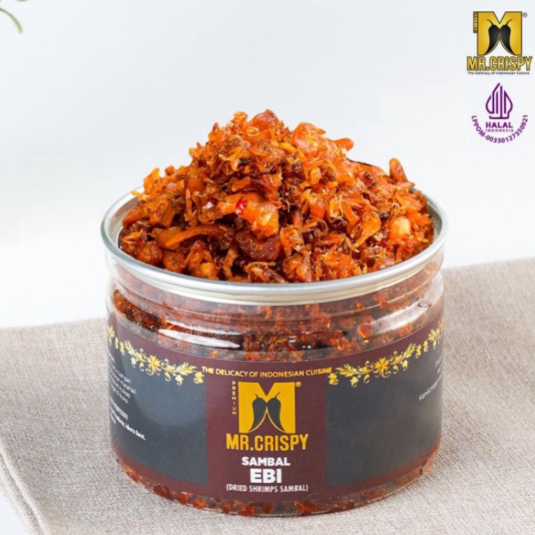 

↞ Sambal Ebi Kering Asli Kalimantan Mr.Crispy ▶