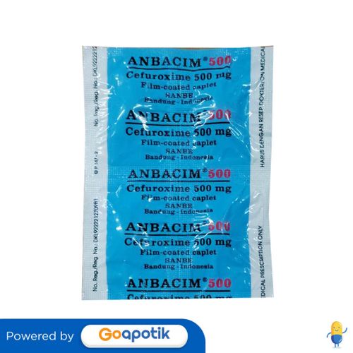 ANBACIM 500 MG STRIP 4 KAPLET