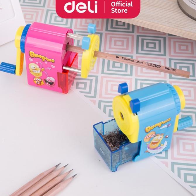 

Rotary Pencil Sharpener [E0641] - Pink - Rautan Pensil Putar Kantor