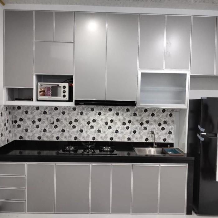 Kitchen Set Full Aluminium Murah Mewah
