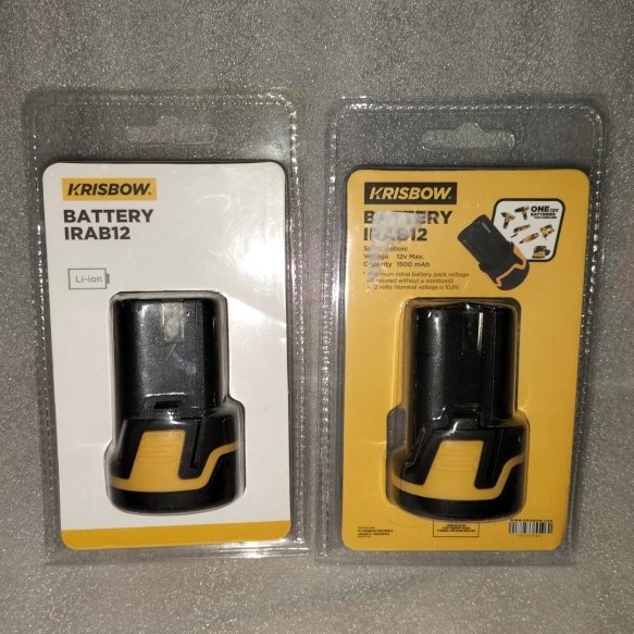 Krisbow Li-On 12 V Battery For Bor Cordless / Krisbow Batre 12 V