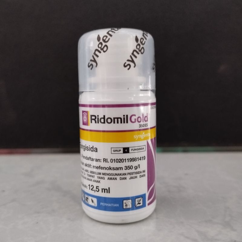 Ridomil Gold Cair 12,5 ml - Ridomil Gold 350 ES - Perlakuan Benih