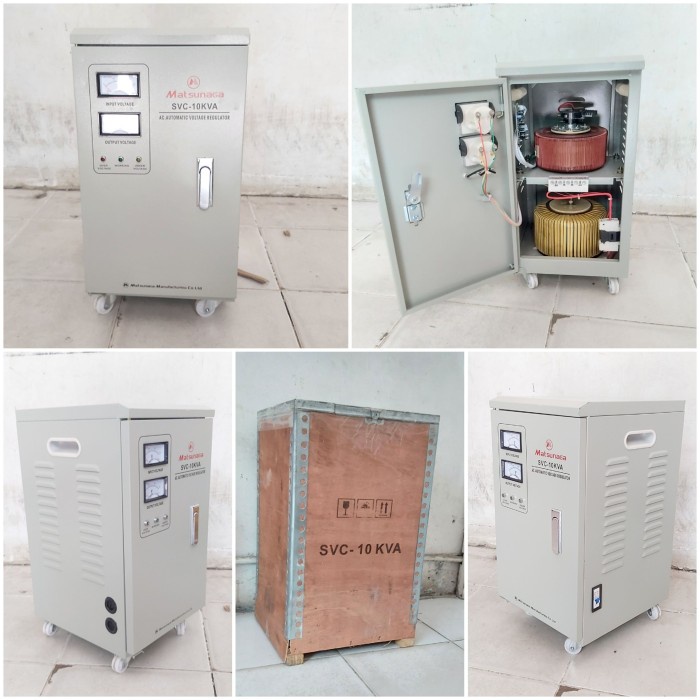 Terlaris Stavolt Svc 10 Kva Matsunaga / Stabilizer 10Kva / Stavol 10000 Watt