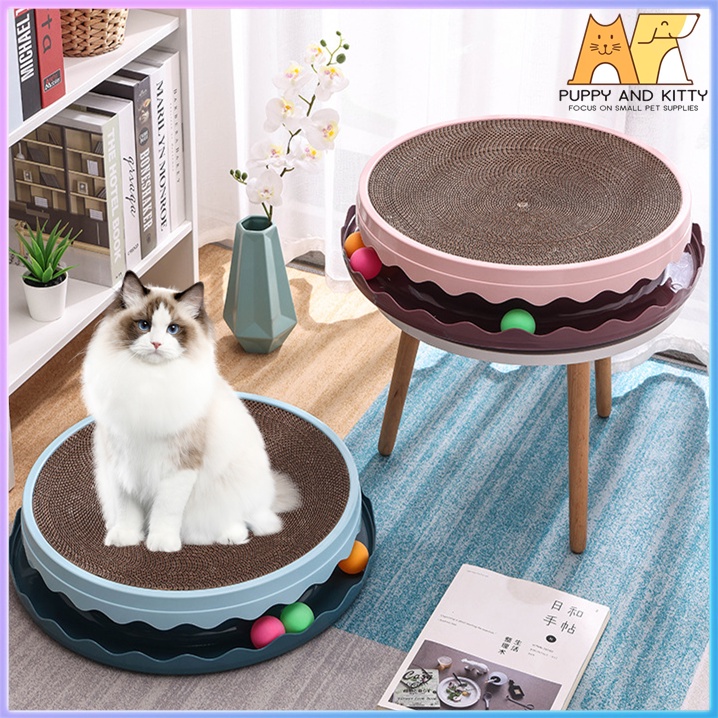 Papan Garukan Kucing Cat Scratcher Box Cakaran Kucing Cakar Kucing Mainan Cakar Kucing Mainan