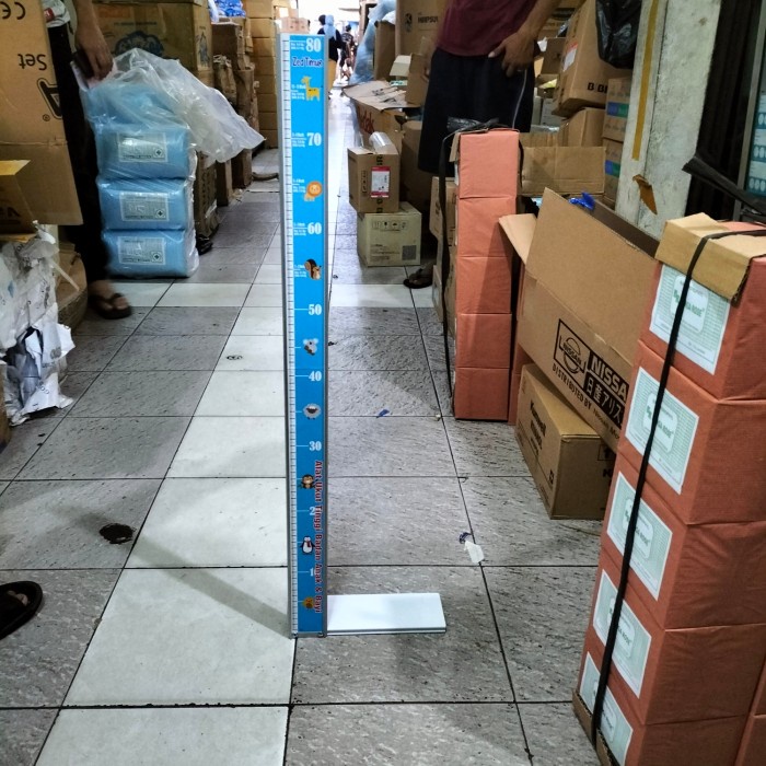 Terlaris Alat Ukur Tinggi Badan Panjang Bayi Anak Kayu/Meteran Kayu