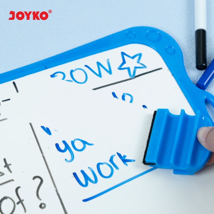 

Papan Tulis Putih Set Whiteboard Set Joyko Wbs-170Co