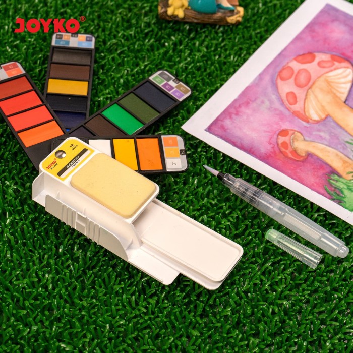 

Watercolor / Cat Air Joyko Wc-1000 / 18 Color / Warna