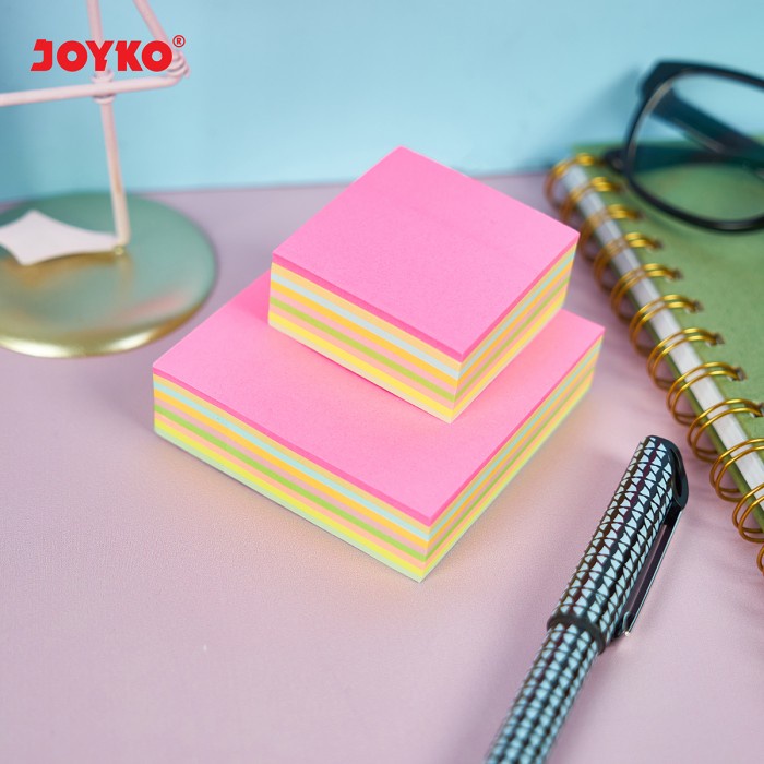 

Memo Stick Kertas Memo Tempel Sticky Note Joyko Mms-3 ~ 4 9 Warna