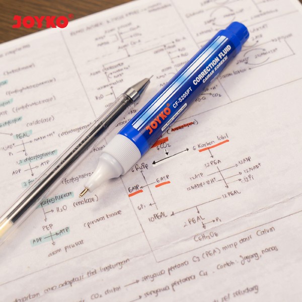 

Correction Fluid / Cairan Koreksi / Penghapus Cair Joyko Cf-205Pt