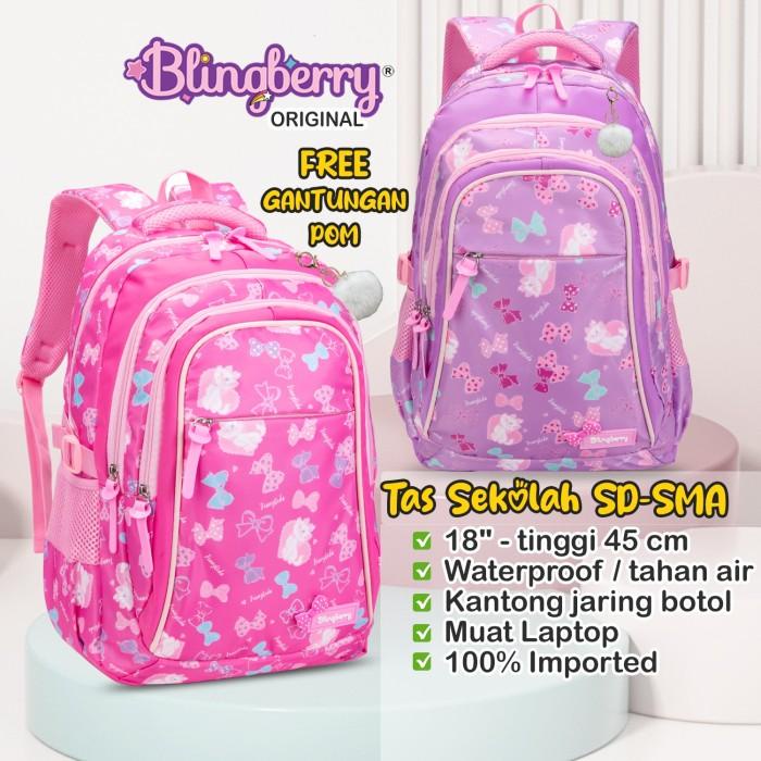Tas Sekolah Anak Sd Smp Sma Tahan Air Anak Perempuan Waterproof Import