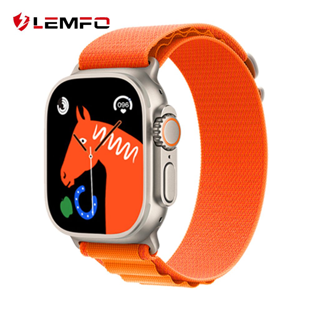 LEMFO Smart Watch Ultra Series 8 NFC Smartwatch Men Women Bluetooth Call IP68 Waterproof Wireless Ch