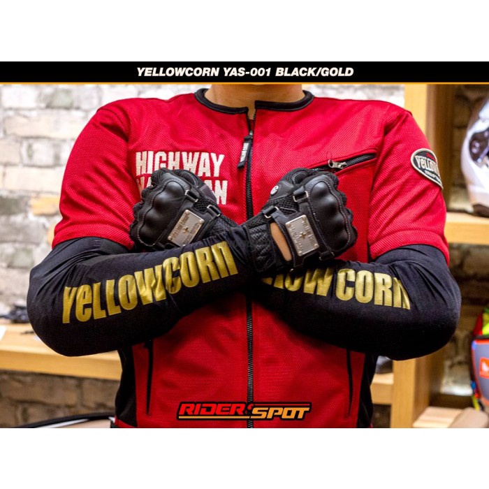 Terlaris Arm Sleeve Yellow Corn Yas-001 Gold Arm Protector Manset Yellowcorn