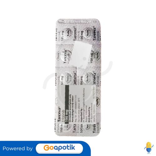 TARCEVA 100 MG STRIP 10 TABLET