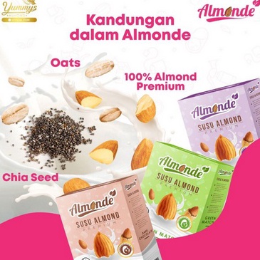 [KODE PRODUK Q8REY10044] ALMONDE PREMIUM ALMOND untuk ibu hamil & Program Hamil / Almonde Susu Ibu H