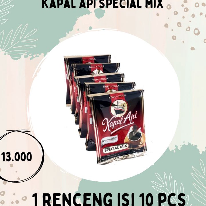 

[KODE PRODUK B0SKW9567] Kopi Kapal Api Special Mix (isi 10pcs)