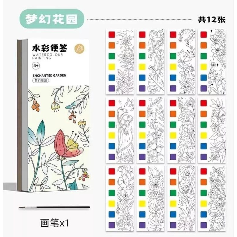 

Water Colour Painting Buku Gambar Anak Mewarnai Buku melukis Anak