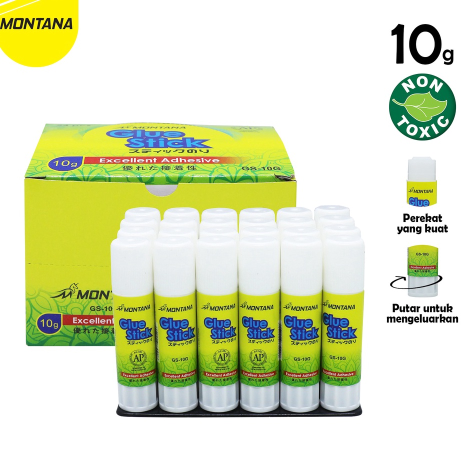 

[KODE PRODUK 99S9E6184] Montana Glue Stick / Lem Batang Montana GS-10 / 10Gr